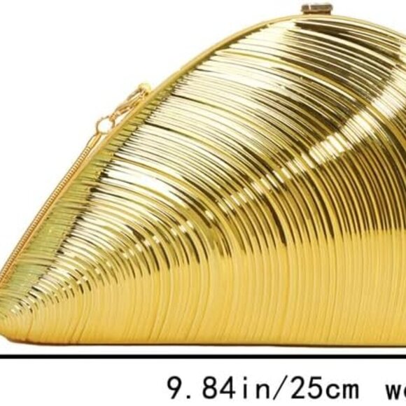 Versatile Women’s Evening Bag - Fashionable Clutch with Secure Push Lock - Picture 7 of 9